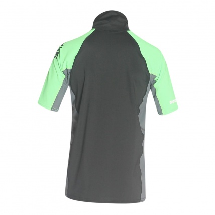 C-Skins Rash X Junior Short Sleeve Vest Black Lime