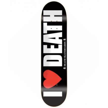 Death skateboards I love death 8.25