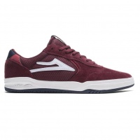 Lakai Atlantic Burgundy Suede Skate Shoes