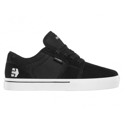Etnies Kids Barge LS Black White Skate shoes
