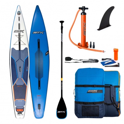 STX inflatable SUP Race 14ft x 30in Paddleboard Pack