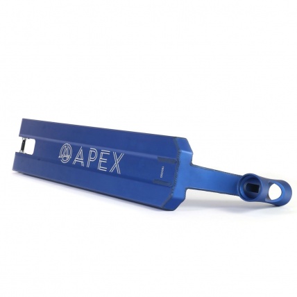 Apex Pro Blue 5in Wide Scooter Deck Boxed End Base