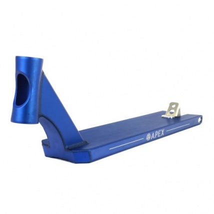 Apex Pro Blue 5in Wide Scooter Deck Boxed End
