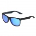 Sinner Rockford Matte Black Icy Blue Oil Lens Sunglasses