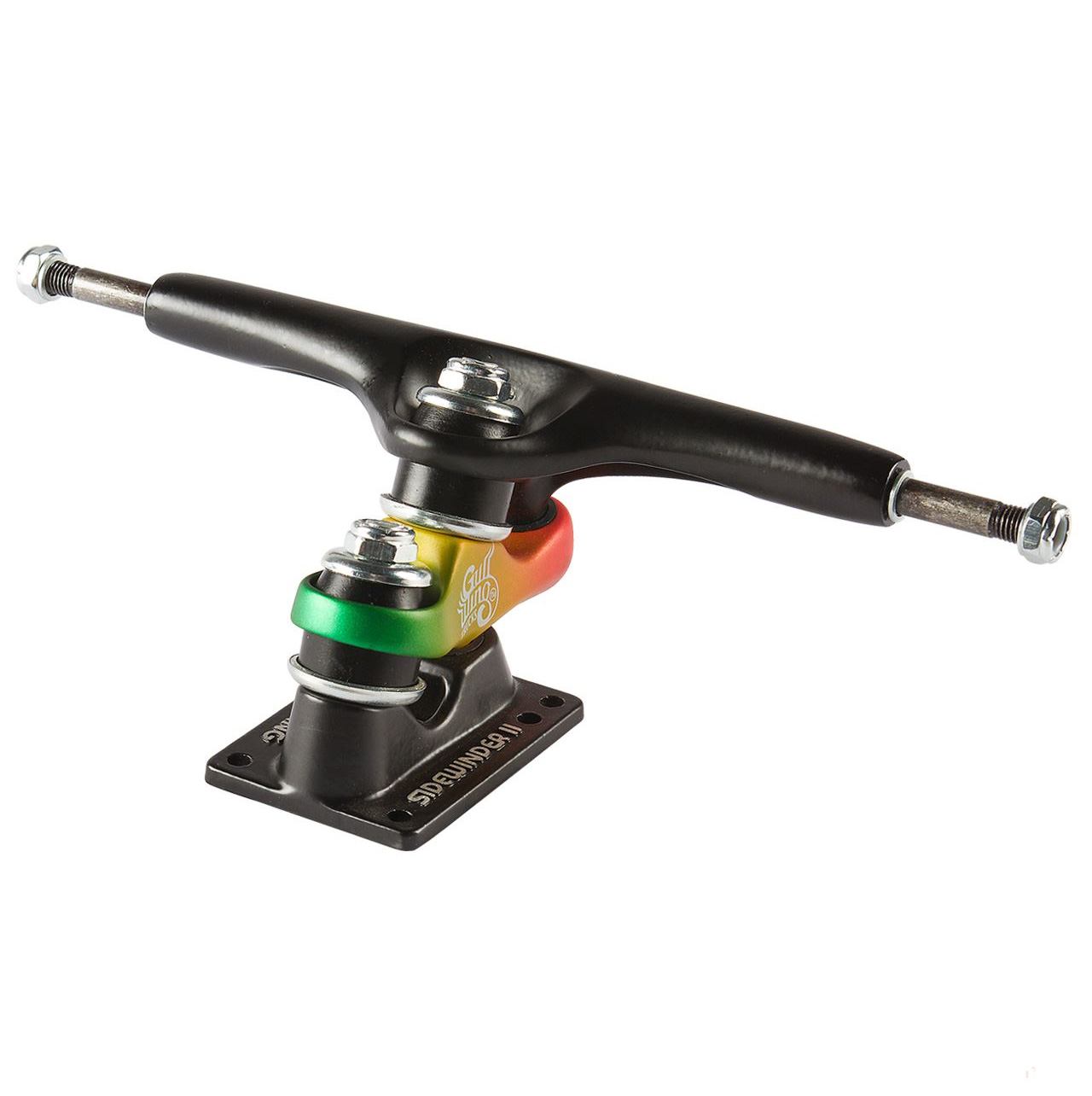 Gullwing Sidewinder 2 Carve Trucks in Rasta 9in Pair - ATBShop.co.uk