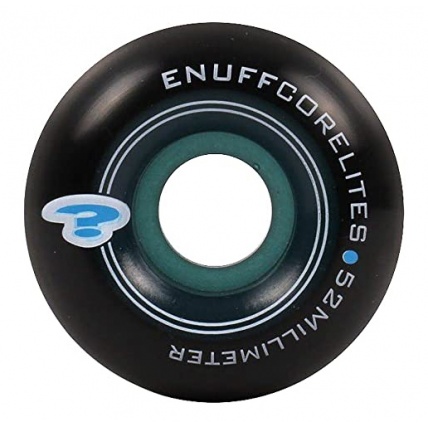 Enuff Corelites Black Blue Skate Wheels 52mm