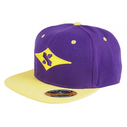 Sacrifice Snapback Purple and Yellow