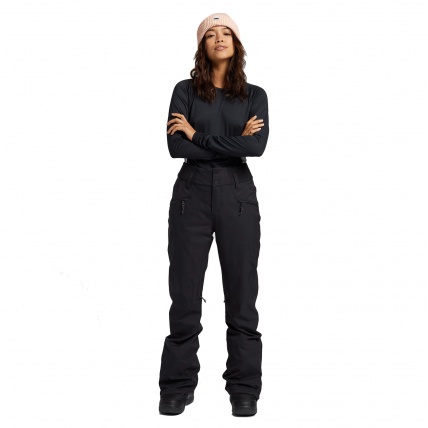 Burton Marcy High Rise Stretch True Black Womens Snow Pant