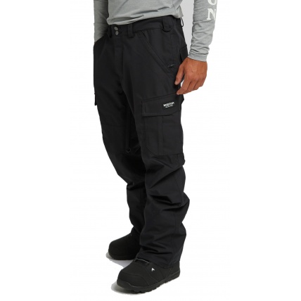 Cargo Pant Regular Fit True Black Mens Snowboard Pants