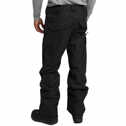 Cargo Pant Regular Fit True Black Mens Snowboard Pants