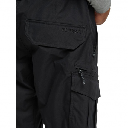 Cargo Pant Regular Fit True Black Mens Snowboard Pants