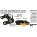 Trampa Open Belt Drive 66T 8in Electric Mountainboard Drive Detail