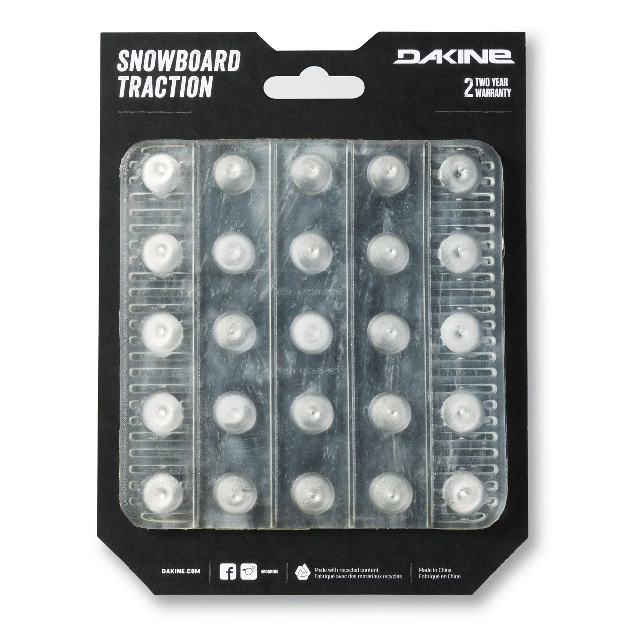 Dakine Spike Stomp Pad Clear Snowboard Traction Grip 