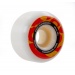 Enuff Conical Skateboard Wheels White Orange 54mm