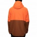 Foundation Insulated Mens  Snow Jacket Solar Orange Colour Block