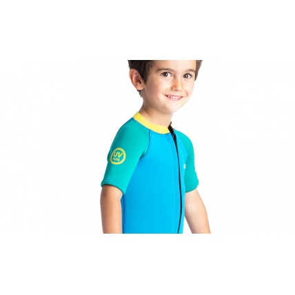 C-Skins C-Kid Baby Shorty Wetsuit Cyan Green