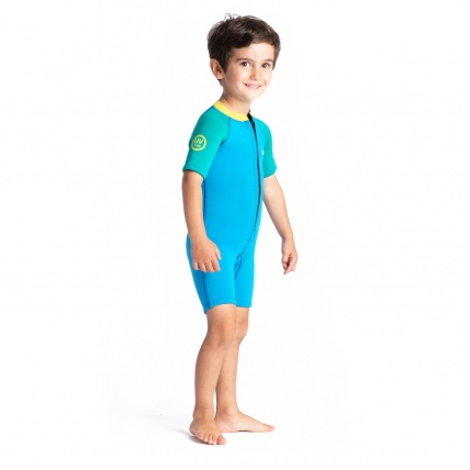 C-Skins C-Kid Baby Shorty Wetsuit Cyan Green