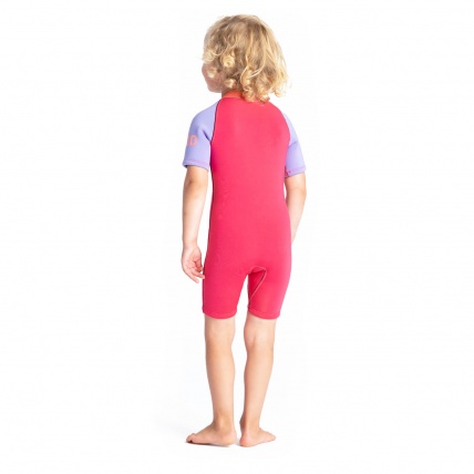 C-Skins C-Kid Baby Shorty Wetsuit Coral Lilac