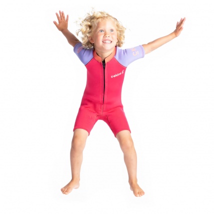 C-Skins C-Kid Baby Shorty Wetsuit Coral Lilac