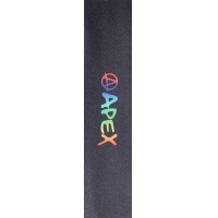 Apex  - Printed Logo Griptape Sheet Rainbow