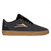 Lakai Bristol in Charcoal Black and Gold