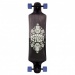 D Street Tripout Drop Down Complete Longboard Grey