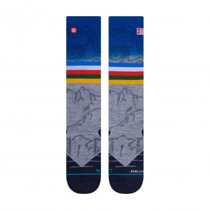 Stance JC 2 Jimmy Chin Ultra Light Merino Wool Blend Unisex Snow Socks