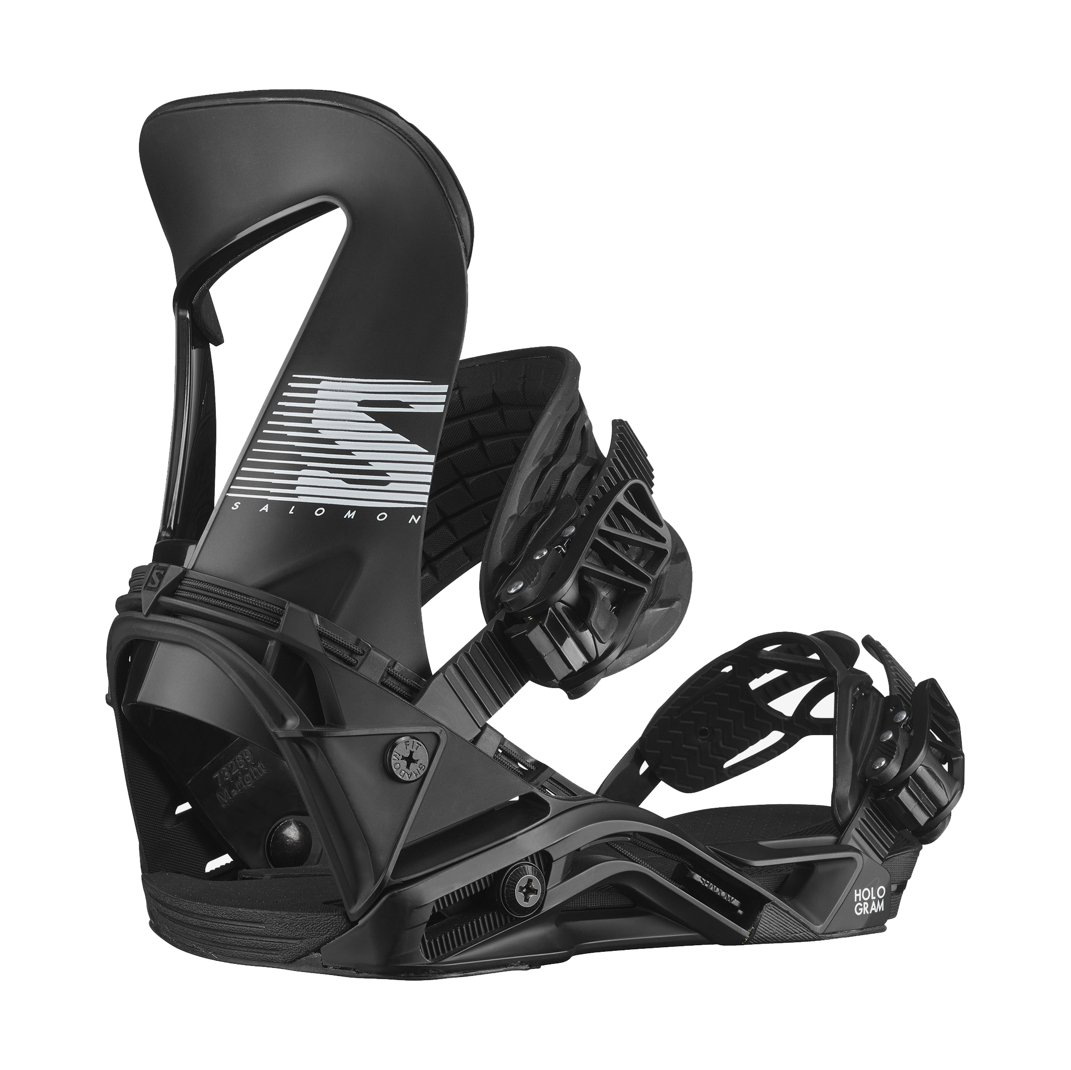 Fijaciones snowboard Salomon Hologram Black 2021