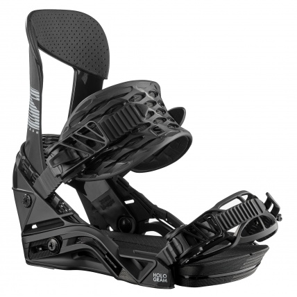 Salomon Hologram Black Snowboard Bindings