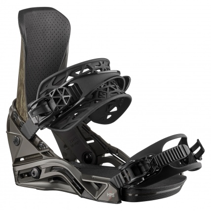 Salomon District HPS Black Green Mens Snowboard Bindings