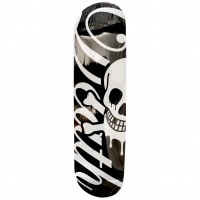 Death - Script Black White Skateboard Deck 