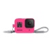 GoPro HERO8 Black Sleeve & Lanyard Electric Pink