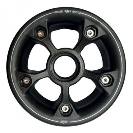 MBS FiveStar Black Mountainboard Hub