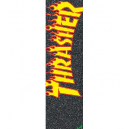 Mob Griptape Thrasher Mag Yellow Orange Flame