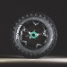 Trampa Phatlads Hub Black 8in Mountainboard Wheel