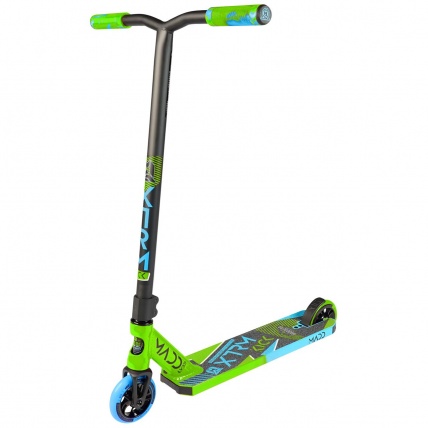 MGP Kick Extreme V5 Lime Blue Stunt Scooter