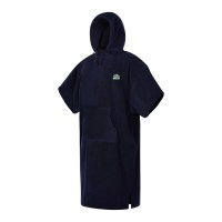 Mystic - Poncho Velour Night Blue Changing Robe