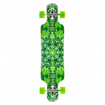 Sanke 3 Complete Longboard Drop Through Green