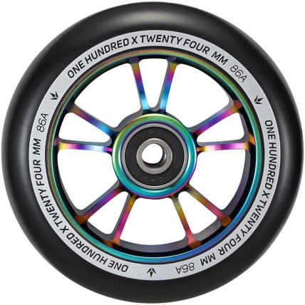 Blunt 100mm Scooter Wheel Black Oil Slick