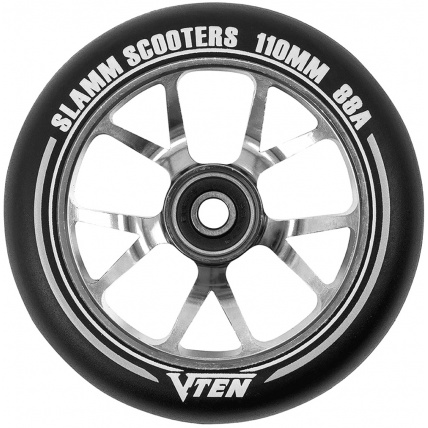 Slamm Scooters V-Ten Scooter Wheel 110mm Titanium