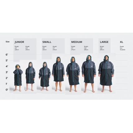 robie dry series changing robe size chart