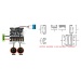 Flipsky Dual FSESC6.6 Plus Pro Switch based on VESC Wiring