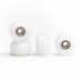 Blackriver Blank Street White Fingerboard Wheels