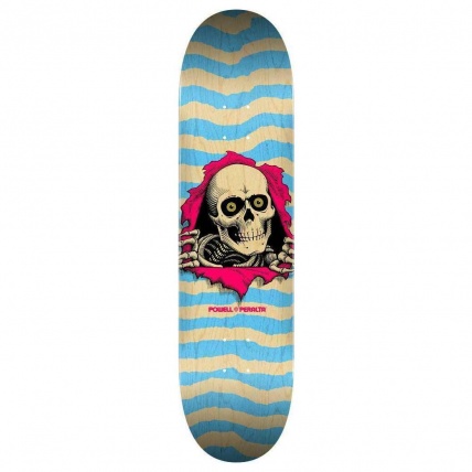 Powell Peralta Ripper Shape 248 Blue 8.25 Skateboard Deck