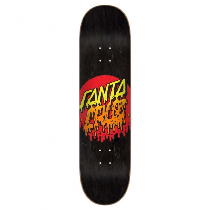 Santa Cruz Rad Dot Black 8.0 Skateboard Deck