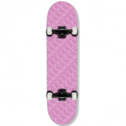 Fracture  All Over Pink Comic Complete Skateboard 7.75