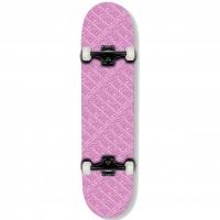 Fracture -  All Over Pink Comic Complete Skateboard 7.75