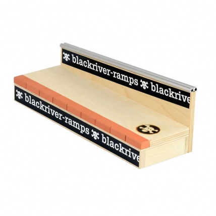 Blackriver Fingerboard Ramp Brick n Rail Front