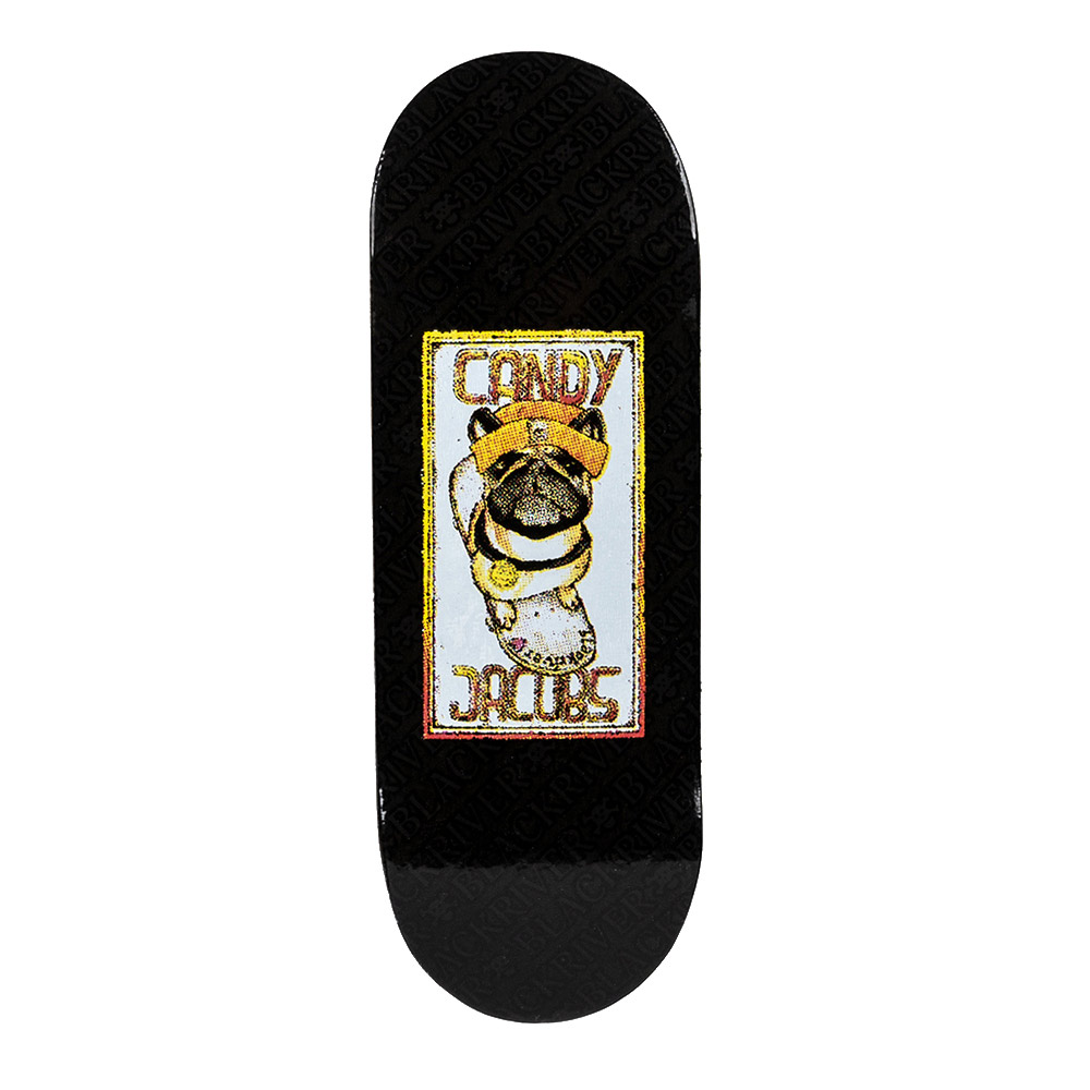 Blackriver Fingerboard Deck Candy Pug XWide Low 33&3mm