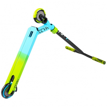 MGP Kick Pro V5 Blue Lime Complete Scooter